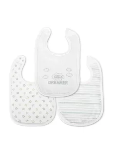 Lorelli Natural tépőzáras előke 3db - Unisex