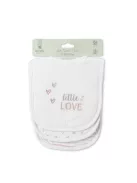 Lorelli Natural tépőzáras előke 3db - Lányos