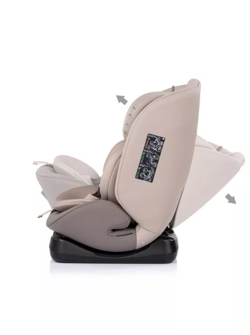 Chipolino Mondial autósülés I-Size 40-150cm - latte
