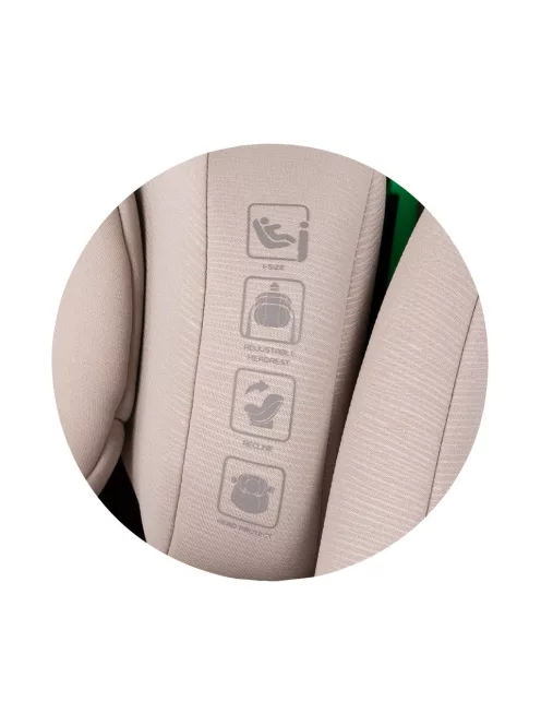Chipolino Mondial autósülés I-Size 40-150cm - latte