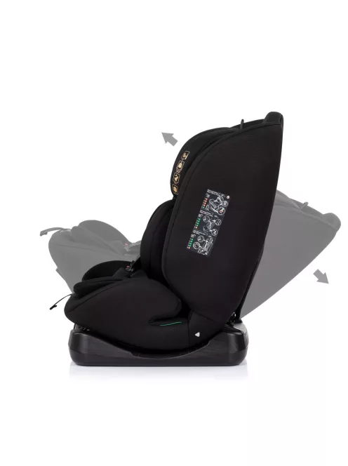 Chipolino Mondial autósülés I-Size 40-150cm - noir