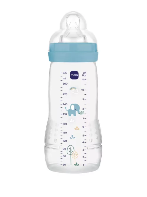MAM Easy Active Műanyag cumisüveg 330 ml ISCC fiú