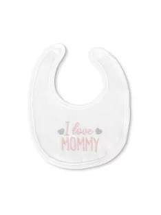 Lorelli Natural tépőzáras előke 2db - Lányos