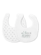 Lorelli Natural tépőzáras előke 2db - Unisex