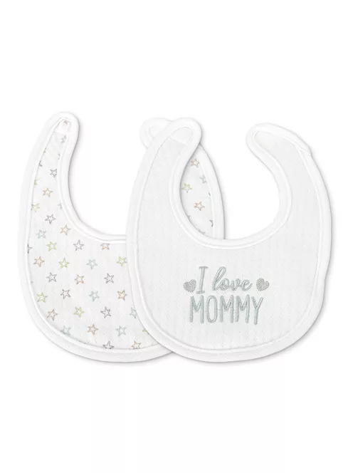 Lorelli Natural tépőzáras előke 2db - Unisex