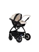 Chipolino Prestige 3az1-ben multifunkciós babakocsi - Latte