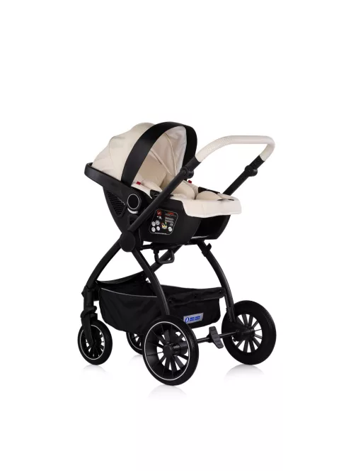 Chipolino Prestige 3az1-ben multifunkciós babakocsi - Latte