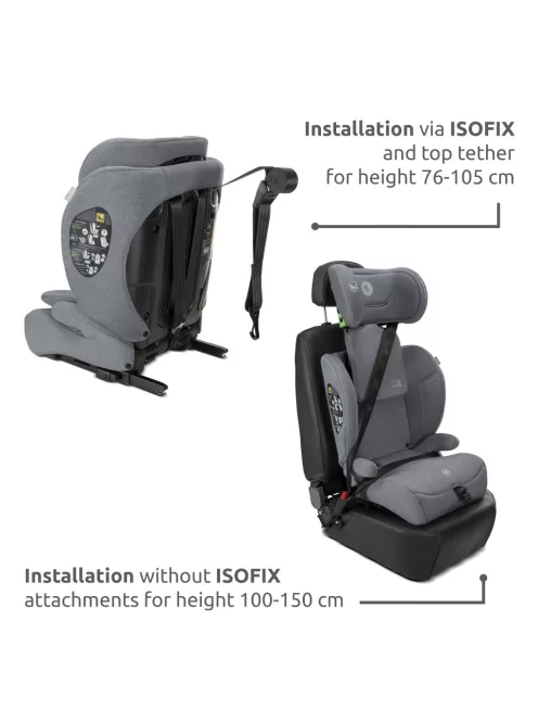 Lorelli Rio isofix autósülés i-Size 76 -150cm - Black