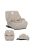 Lorelli Pyxis autós ülésmagasító 125-150cm - Beige