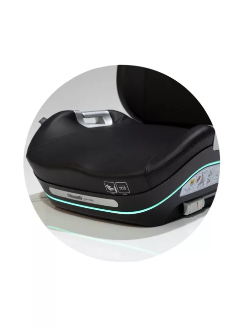 Chipolino Genesis Smart I-Size Isofix gyerekülés 125-150 cm hőszabályozással - Noir