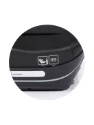 Chipolino Genesis Smart I-Size Isofix gyerekülés 125-150 cm hőszabályozással - Noir
