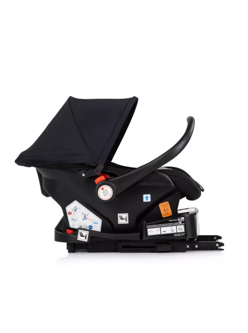 Chipolino Amore autóshordozó adapterrel 40-87cm - Noir
