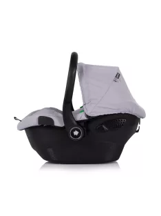   Chipolino Pearl autóshordozó adapterrel 40-87 cm - Platinum