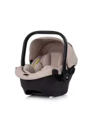 Chipolino Pearl autóshordozó adapterrel 40-87 cm - Latte