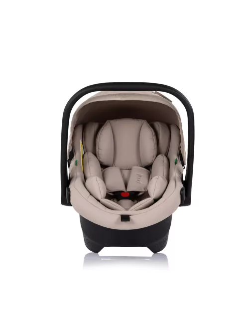 Chipolino Pearl autóshordozó adapterrel 40-87 cm - Latte