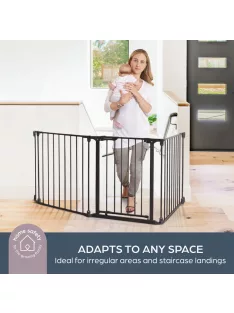   Dreambaby Discovery 3 biztonsági ajtórács 74,5-195 cm - fekete