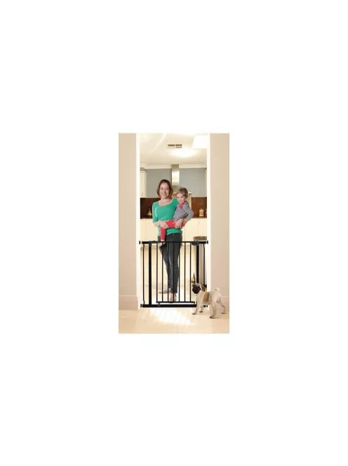 Dreambaby Liberty biztonsági ajtórács 75-81 cm - fekete