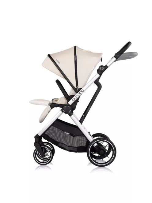 Chipolino Aurora 3az1-ben multifunkciós babakocsi - Cashmere