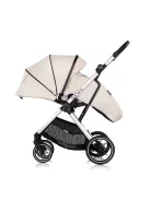 Chipolino Aurora 3az1-ben multifunkciós babakocsi - Cashmere