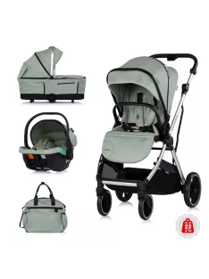 Chipolino Aurora 3az1-ben multifunkciós babakocsi - Matcha