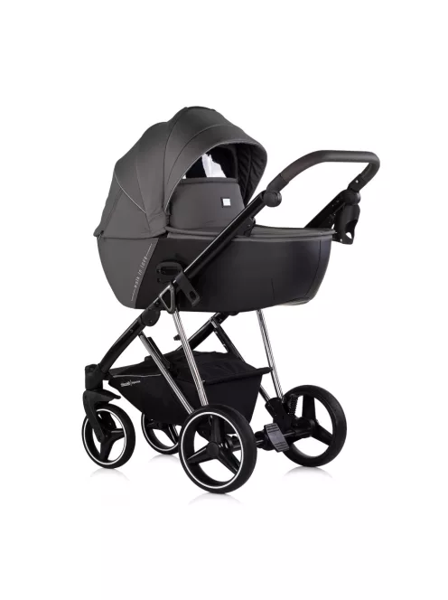 Chipolino Imperium 3 az 1-ben újszülött babakocsi - Charcoal