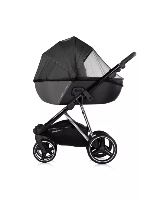 Chipolino Imperium 3 az 1-ben újszülött babakocsi - Charcoal
