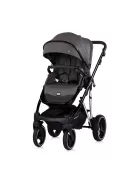 Chipolino Imperium 3 az 1-ben újszülött babakocsi - Charcoal