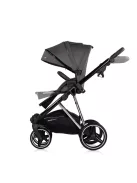 Chipolino Imperium 3 az 1-ben újszülött babakocsi - Charcoal