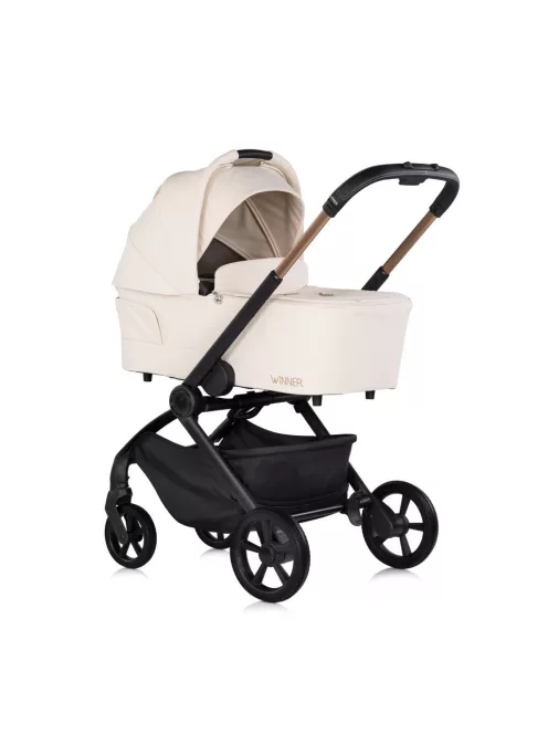 Chipolino Winner 2in1 újszülött babakocsi 22 kg-ig -  Cashmere