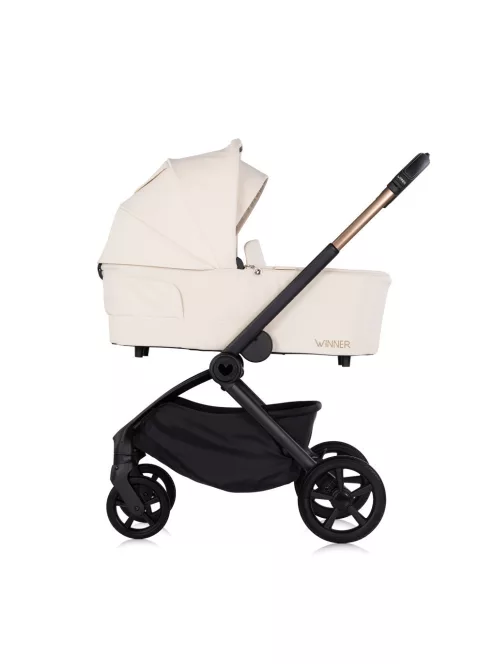 Chipolino Winner 2in1 újszülött babakocsi 22 kg-ig -  Cashmere