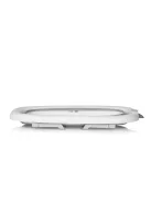 Chipolino Aqua Care kád állvánnyal, öblítőpohárral és hajmosó sapkával 78 cm - grey