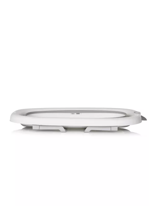 Chipolino Mini Spa kád fürdetőmatraccal és állvánnyal 78 cm - grey