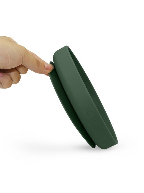 Petite&Mars Szilikon tányér tapadókoronggal, Take&Match, Misty Green, 6 hó+