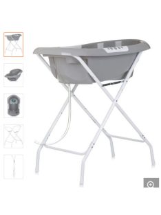 Chipolino Noemi kád leeresztő dugóval 87 cm - grey