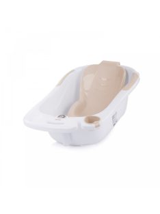   Chipolino Vela kád babatartóval és leeresztő dugóval 87cm + kádállvány - Mokka