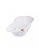 Chipolino Vela kád babatartóval és leeresztő dugóval 87cm + kádállvány - Mokka