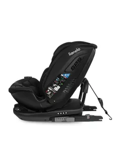   Lionelo Bastiaan RWF I-Size 360°-ban forgatható ISOFIX gyermekülés (40-150 cm) - Black Carbon