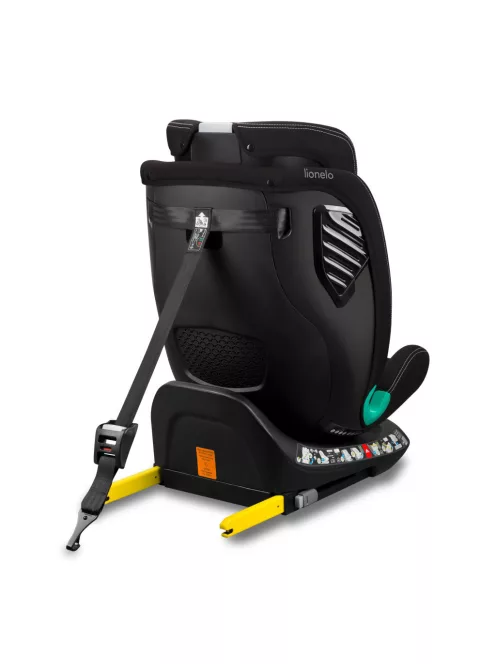 Lionelo Bastiaan One I-Size 360°-ban forgatható ISOFIX gyermekülés (40-150 cm) - Black Carbon