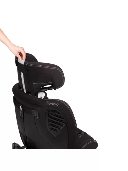 Lionelo Bastiaan One I-Size 360°-ban forgatható ISOFIX gyermekülés (40-150 cm) - Black Carbon