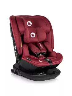   Lionelo Bastiaan RWF I-Size 360°-ban forgatható ISOFIX gyermekülés (40-150 cm) - Red Burgundy