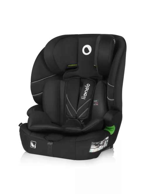 Lionelo Levi FIX I-Size gyerekülés 76-150 cm - Black Carbon