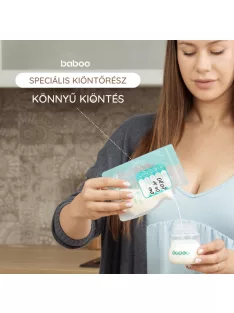 Baboo fagyasztható anyatejtároló zacskó 25 db