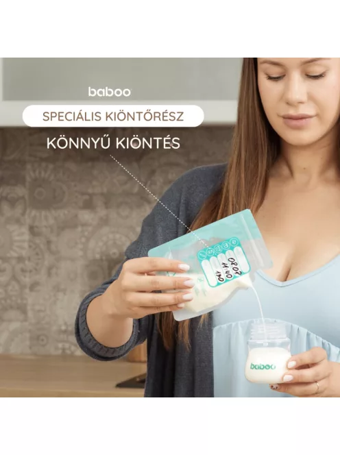 Baboo fagyasztható anyatejtároló zacskó 25 db