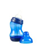Difrax széles anti-colic S-cumisüveg, sötét kék, 200 ml