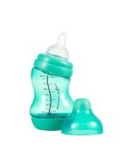 Difrax széles anti-colic S-cumisüveg, zöld, 200 ml