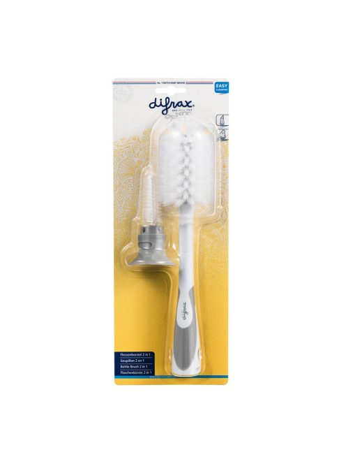 Cumisüveg tisztító kefe, 2in1 Deluxe
