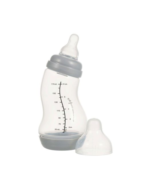 Difrax anti-colic S-cumisüveg, ezüst, 170ml