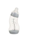 Difrax anti-colic S-cumisüveg, ezüst, 170ml