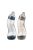 2 darabos Difrax S-cumisüveg anti-colic szett, ezüst és kék, 250ml