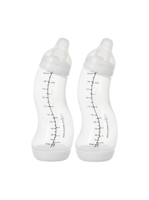 2 darabos Difrax S-cumisüveg anti-colic szett, 250ml